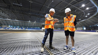 Rondleiding Thialf 28 aug. 2015